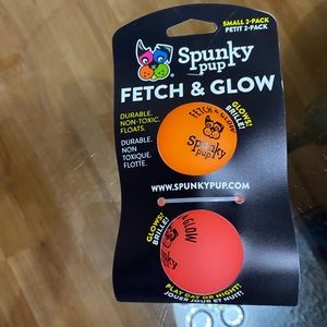- Brand New Spunky Pup Fetch & Glow Dog Toy,